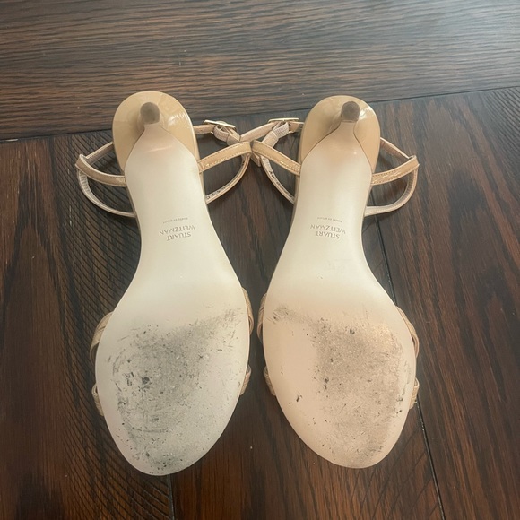 Stuart Weitzman Nude Heels - 7 - Picture 3 of 5
